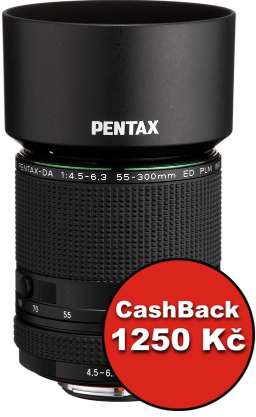 Pentax HD DA 55-300mm f/4.5-6.3 ED PLM WR RE recenze