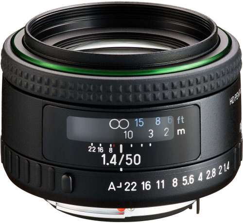 Pentax HD FA 50 mm f/1.4 recenze