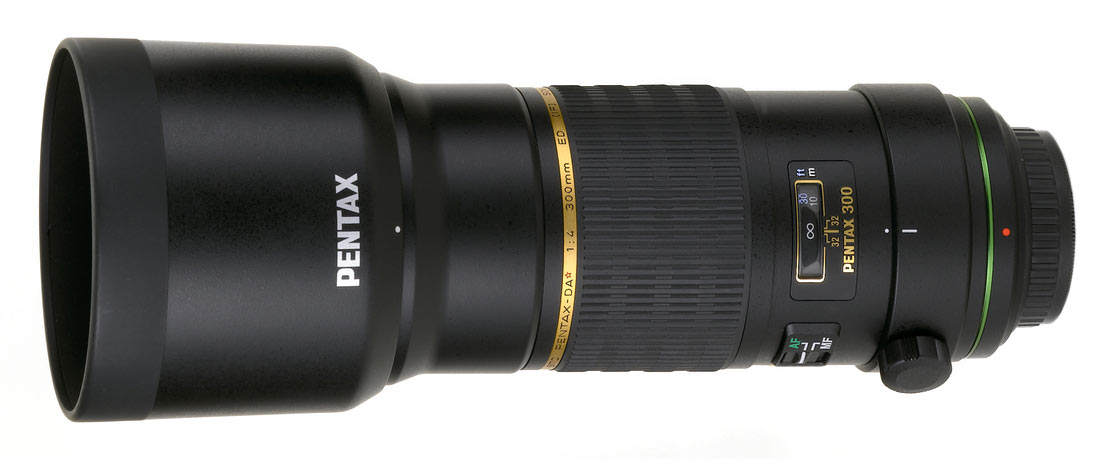 Pentax SMC DA 300mm f/4 ED (IF) SDM recenze