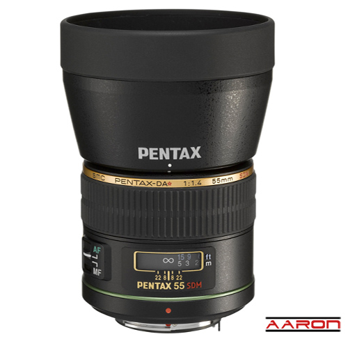 Pentax SMC DA 55mm 1,4 SDM recenze