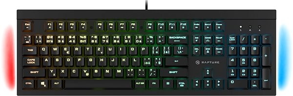 Rapture ALPHA Cherry MX Blue RPT-GMKFA31B recenze