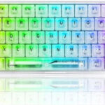 Redragon Fizz K617 CTB RGB bílá recenze