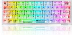 Redragon Fizz K617 CTB RGB bílá recenze