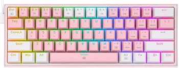 Redragon Fizz K617 RGB Pink recenze