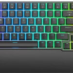 Royal Kludge RK96 RGB Red switch black recenze