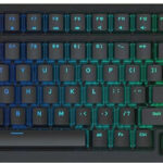 Royal Kludge RK98 RGB Red switch black recenze