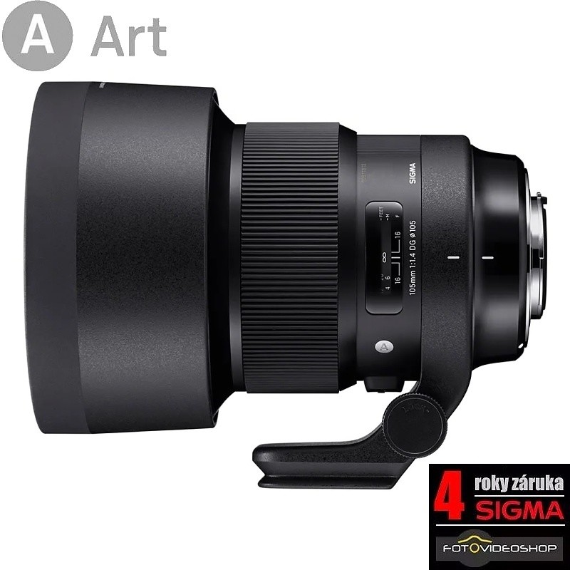 SIGMA 105mm f/1.4 DG HSM Art Canon recenze