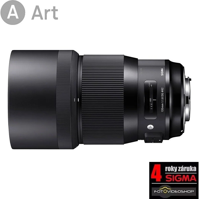 SIGMA 135mm f/1.8 DG HSM ART Canon recenze