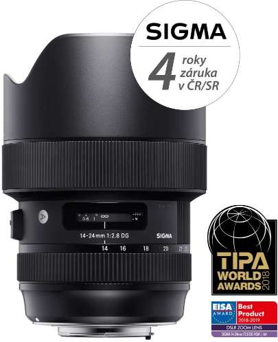 SIGMA 14-24mm f/2.8 DG HSM Art Canon recenze