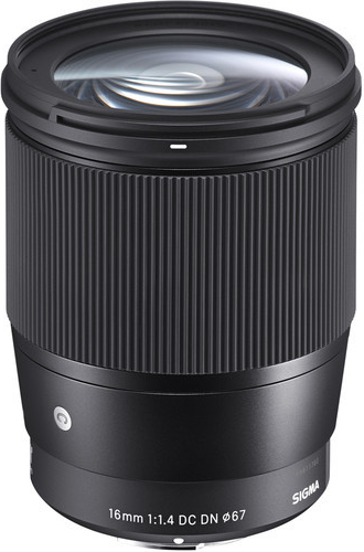 SIGMA 16mm f/1.4 DC DN Contemporary Sony E-mount recenze