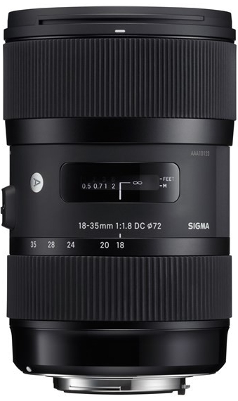 SIGMA 18-35mm f/1.8 DC HSM Art Nikon recenze