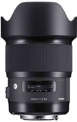 SIGMA 20mm f/1.4 DG HSM ART Nikon recenze