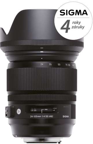 SIGMA 24-105mm f/4 DG HSM Sony recenze