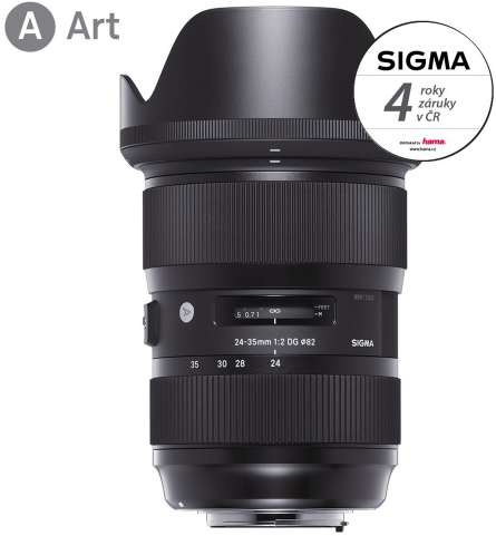 SIGMA 24-35mm f/2 DG HSM ART Nikon recenze