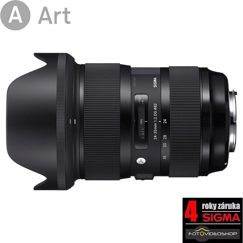 SIGMA 24-35mm f/2 DG HSM Art Canon recenze