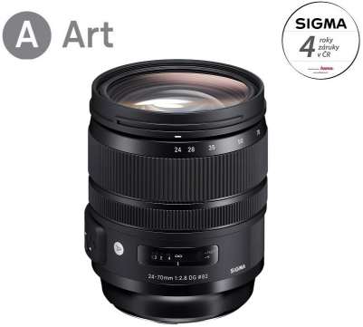 SIGMA 24-70mm f/2.8 DG OS HSM ART Nikon 12131300 recenze