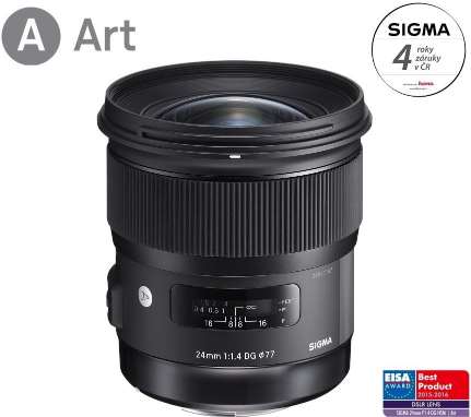 SIGMA 24mm f/1.4 DG HSM ART Nikon recenze