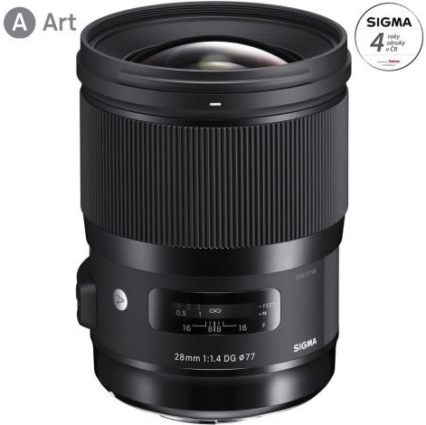 SIGMA 28mm f/1.4 DG HSM Art SIGMA recenze