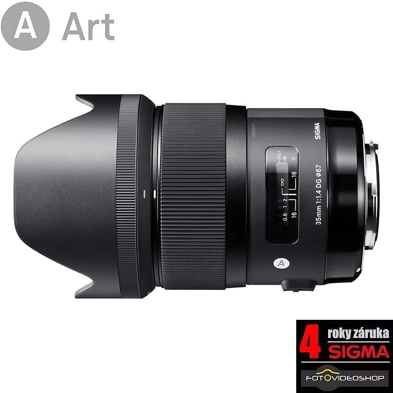 SIGMA 35mm f/1.4 DG ART HSM Nikon recenze