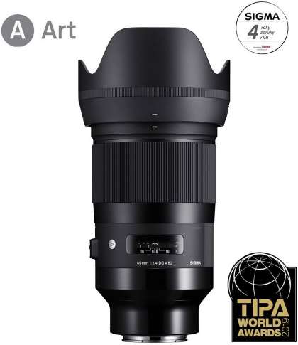SIGMA 40mm f/1.4 DG HSM ART Sony E-mount recenze