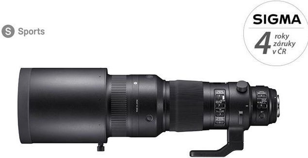 SIGMA 500mm f/4 DG OS HSM Sports Canon recenze