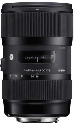 SIGMA AF 18-35mm f/1.8 DC HSM Art Canon recenze