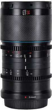 SIRUI 35 mm T2.9 Anamorphic Saturn 1,6x Carbon Fiber (Blue Flare) Sony E-mount recenze
