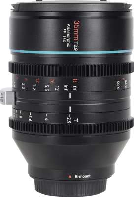 SIRUI 35 mm T2.9 Anamorphic Venus 1,6x Sony E-mount recenze