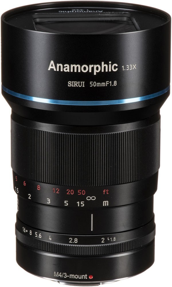 SIRUI 50mm f/1.8 Anamorphic 1,33x MFT recenze