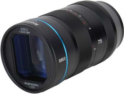 SIRUI 75 mm f/1.8 Anamorphic 1,33x Canon EF-M recenze