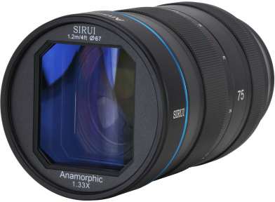 SIRUI 75 mm f/1,8 Anamorphic 1,33x Canon RF recenze