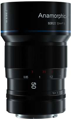 SIRUI Anamorphic Lens 1.33x 50mm f/1.8 Sony E-mount recenze