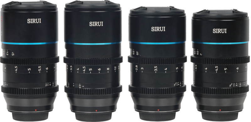 SIRUI MARS 1.33X ANAMORPHIC LENS SET MFT-MOUNT recenze