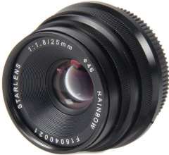 STARLENS Rainbow 25mm f/1.8 Sony E-mount recenze