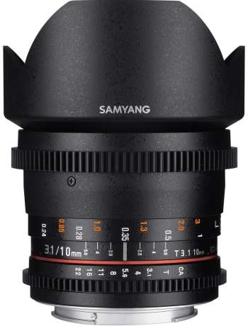 Samyang 10mm T3.1 VDSLR ED AS NCS CS II Canon EF-M recenze