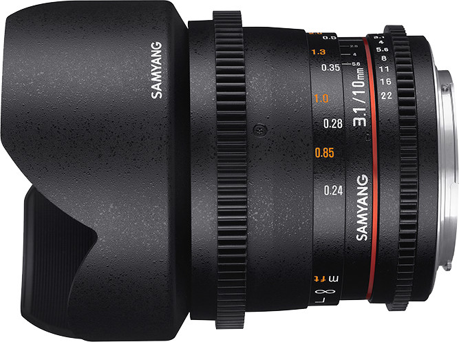 Samyang 10mm T3.1 VDSLR ED AS NCS CS II Canon EF recenze