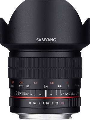 Samyang 10mm f/2.8 ED AS NCS CS Canon EF recenze