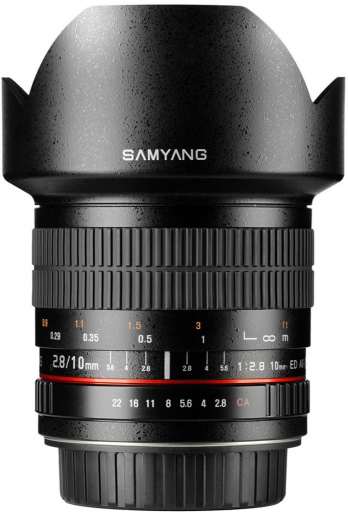 Samyang 10mm f/2.8 ED AS NCS CS Nikon F-mount recenze