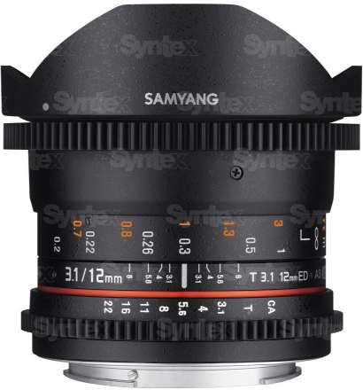 Samyang 12mm T3.1 VDSLR Fish-Eye Canon EF recenze