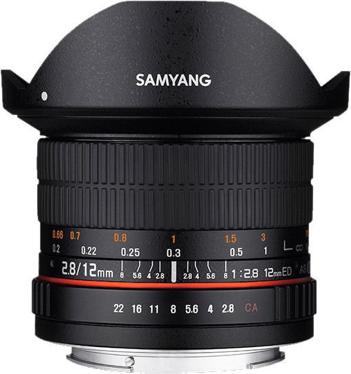Samyang 12mm f/2.8 ED AS NCS Fish-eye Canon EF recenze