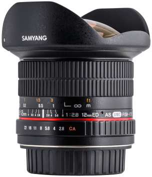 Samyang 12mm f/2.8 ED AS NCS Fisheye Pentax K recenze