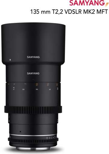 Samyang 135mm T2.2 VDSLR MK2 MFT recenze
