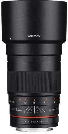 Samyang 135mm f/2 ED UMC MFT recenze