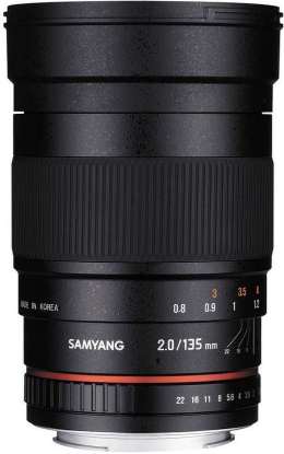 Samyang 135mm f/2 ED UMC Nikon F-mount recenze