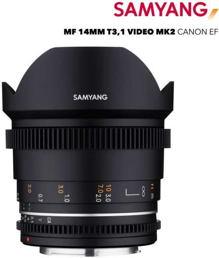 Samyang 14mm T3,1 VDSLR MK2 Canon EF recenze