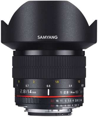 Samyang 14mm f/2.8 Canon AE recenze