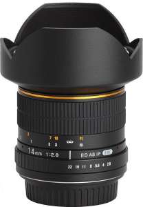 Samyang 14mm f/2.8 ED AS IF UMC Canon EF-M recenze