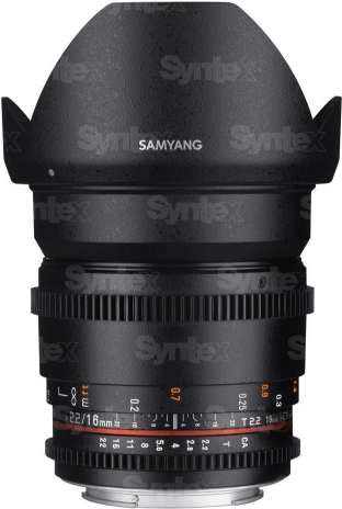 Samyang 16mm T2.2 ED AS UMC CS VDSLR II Canon EF recenze