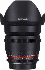 Samyang 16mm T2.2 VDSLR II Nikon recenze