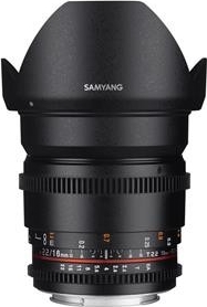 Samyang 16mm T2.2 VDSLR II Olympus 4/3 recenze